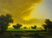 Zulfiqar Ali Zulfi, 30 x 40 Inch, Oil on Canvas, Landscape Painting-AC-ZUZ-100